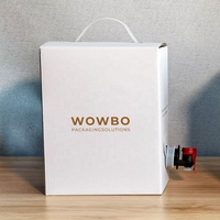 Porte-gobelet à café ondulé kraft recyclable avec poignée, boîte de transport de boissons à emporter, emballage avec logo personnalisé pour cafés
