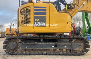 Vente chaude : Mini-excavatrice sur chenilles PC138 d'occasion, 13,8 tonnes, moteur japonais, à Shanghai - Product Image 5