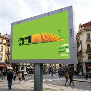 Pantalla LED P6 para Exteriores de Alta Resolución P2.5 P4 P5, Pantalla de Video Publicitaria a Todo Color Resistente al Agua, Bajo Consumo de Energía FB - Product Image 6