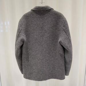 Hommes d'affaires laine de mouton 70% costume veste doux hiver à manches longues vêtements <span class=keywords><strong>court</strong></span> blazer <span class=keywords><strong>manteau</strong></span> pour <span class=keywords><strong>homme</strong></span> - Product Image 6