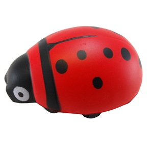 Pu Ladybug Shape Fidget Toy High <b>Rebound</b> For Kids Age 2 To 4 Years Unisex - Product Image 2
