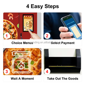 Máquina Expendedora de Pizza de Comida Rápida, Robot Expendedor de Pizza con IA Totalmente Automático, la Mejor Máquina Expendedora de Pizza, Suministros para Brasil - Product Image 2