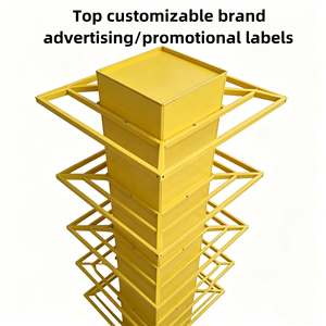 Expositor Metálico Personalizado <span class=keywords><strong>de</strong></span> 4 Niveles para Tiendas y Supermercados, para Calzado Deportivo, Casual y <span class=keywords><strong>Accesorios</strong></span> - Product Image 3