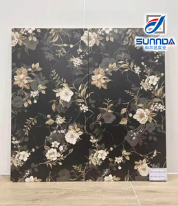 <strong>Simple</strong> Modern Plants Flowers Birds Animals Designs Matte Surface Rustic Porcelain <strong>Tiles</strong> Wall Floor Decoration Kitchen <strong>Bathroom</strong> - Product Image 6