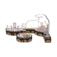 Aire de jeux intérieure interactive pour jeux d'eau, équipement de jeu pour table à eau, jeux pour enfants