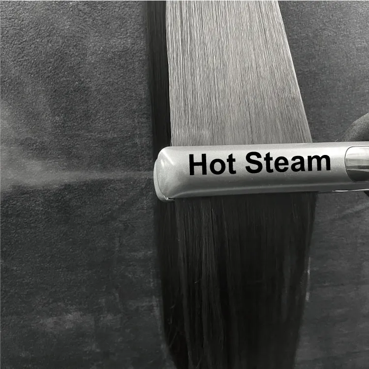 OEM ODM Industrial Best Hot sale Professional Iron Infrared Steam Flat Iron Steam Hair Straightener