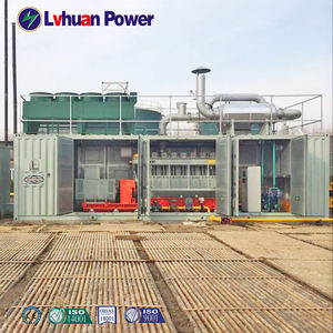 <span class=keywords><strong>Moteur</strong></span> à essence certifié CE 30kw-1MW 500/600 tr/min à bas régime Générateur de biomasse de type ouvert Refroidissement par eau avec démarrage à distance Type ouvert - Product Image 6