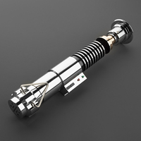 Lightsaber Proffie Luke Skywalker Sable De Cosplay Star Wars Mainan Lampu Neopixel Lightsaber Star Wars Saber
