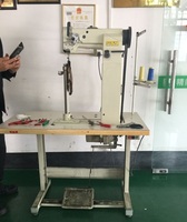 Machine à coudre industrielle verticale à tête haute 8365, machine à coudre à aiguille simple pour la fabrication de chaussures