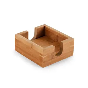 Set di sottobicchieri in bambù, merchandising sostenibile - Product Image 3