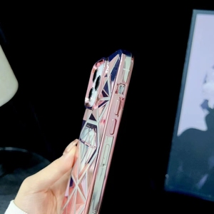 Funda para <span class=keywords><strong>iPhone</strong></span> 14 <span class=keywords><strong>Pro</strong></span> <span class=keywords><strong>Max</strong></span> <span class=keywords><strong>de</strong></span> Luxo, funda trasera transparente suave 15 13 12 <span class=keywords><strong>11</strong></span> XS <span class=keywords><strong>Max</strong></span> XR, funda trasera transparente <span class=keywords><strong>de</strong></span> silicona TPU, funda chapada - Product Image 3