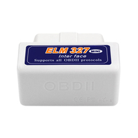 Herramienta de diagnóstico de coche Super Mini ELM327 V2.1, Bluetooth, Compatible con OBD2, escáner Wifi ELM 327 V1.5 en Android IOS, lector de código OBD II