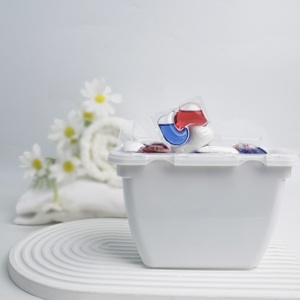 Cápsula <span class=keywords><strong>de</strong></span> Fragancia <span class=keywords><strong>para</strong></span> Lavandería, Jabón Líquido y en Polvo, <span class=keywords><strong>Bola</strong></span> Soluble en Agua Instantánea que Limpia la Ropa - Product Image 2