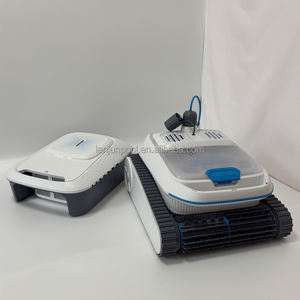 Nettoyeur de <span class=keywords><strong>piscine</strong></span> sans fil tout-en-un : nettoyage des parois, aspiration de la surface et panier filtrant pour les débris volumineux pour <span class=keywords><strong>piscine</strong></span> - Product Image 3