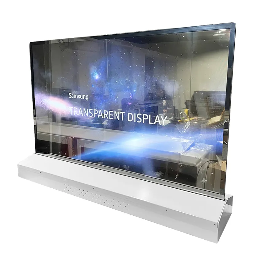 LW550JUL-HMA1 TV OLED pintar Desktop, HDM versi 55 inci tampilan layar OLED transparan