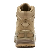 Vente en gros Bottes tactiques pour hommes chaussures d'extérieur mi-hautes chaussures tactiques en nubuck artificiel imperméables personnalisées pour hommes