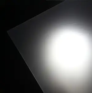 0.3mm मुक्त नमूना पीसी पॉली कार्बोनेट एलईडी प्रकाश प्रसार फिल्म एलसीडी विसारक फिल्म