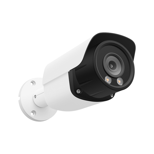 NDAA 4MP Bullet Internal Mic AI Human&Vehicle Detection Color-vu Night Vision P2P APP Link 2.8mm Lens CCTV Camera