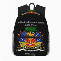 Sac à dos pour enfants à grande capacité, design drapeau du Ghana personnalisé, idéal pour les activités sportives en plein air – Vente chaude
