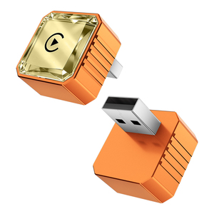 4 in 1 Diamond Edition Carplay Dongle Carplay Box USB Port Converter Wireless Airplay Mirroring <b>Adapter</b> for IOS Android System - Product Image 1