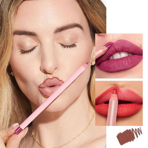 थोक क्रीम लिप्लिन 22 रंग लंबे समय तक चलने वाले मैट ब्राउन लिप लाइनर वेगन क्रूरता मुक्त वाटरप्रूफ लिप पेंसिल निजी लेबल - Product Image 4