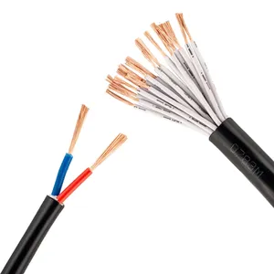 สายไฟฟ้า H03VH-Y H03VH-H 300/300โวลต์<span class=keywords><strong>2</strong></span>แกนสายไฟฟ้าทองแดงแบนมีฉนวนพีวีซีสำหรับไฟในบ้านผ่านการรับรอง CCC rovde - Product Image 4