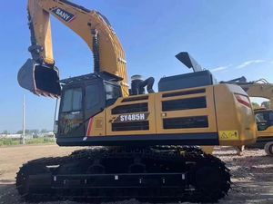 Machines d'excavation d'occasion de marque SANY, excavatrice d'occasion SY485H de 48 TONNES pour les travaux de construction et minières, certifiée CE - Product Image 6