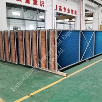 Bobinas de Tubo Aletado Anticorrosivas OEM con Tratamiento de Electroforesis para Cámaras Frigoríficas y Evaporadores de Congeladores Comerciales