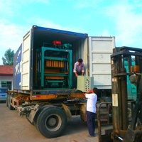 Machine à briques creuses en ciment QT4-28 Machine de formage de blocs de béton entièrement automatique Se vend bien en Afrique
