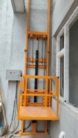 Nouvel ascenseur hydraulique de levage de marchandises pour garage, entrepôt, maison, industriel, petit, mural, personnalisable gratuitement, hauteur de levage de 3 m