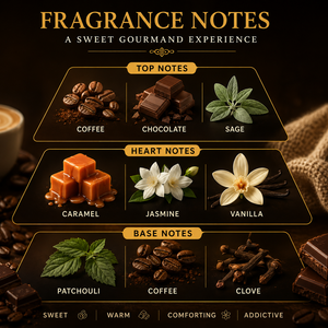 Zesteq Cocoty Parfum Unisexe Premium 30 ml Eau de Parfum avec une Fragrance Riche Inspirée du Café et du Chocolat Longue Durée Gourmande - Product Image 6