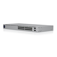 Commutateur géré UBNT USW-24 Layer 2, 24 ports, capacité 52 Gbps, PoE 720W, garantie 1 an, neuf
