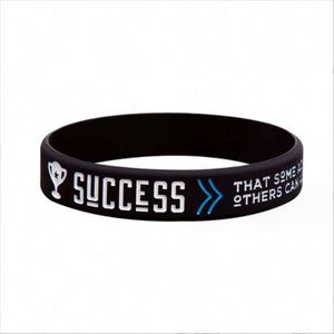 Bracelets en silicone personnalisés, sport et mode, pour la réussite et la réalisation de rêves. - Product Image 5