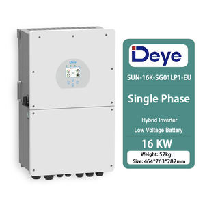 En stock Onduleur hybride monophasé SUN-16K-SG01LP1-EU DEYE 16kw 18kw Onduleurs solaires à batterie BT 48V - Product Image 1