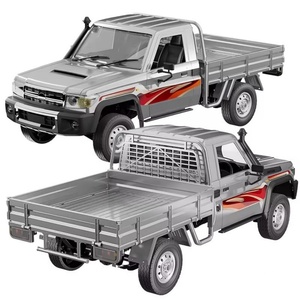 SJY-SG1406 Camionnette RC tout-terrain à l'échelle 1:14, 15 km/h, modèle classique LC79, véhicule vintage télécommandé, modèle de voiture 1/14 - Product Image 3