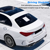 Support de fixation de toit réglable en ABS à ventouse Starlink Mini pour toit ouvrant de voiture extérieur - Électronique grand public