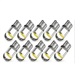 Ampoules LED T10 W5W 194 COB 12V bleues 1,2W avec boîtier acrylique, universelles pour feux de plaque d'immatriculation et feux de positionnement de voiture - Product Image 3