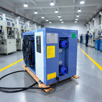 Refroidisseur d'air haute précision Haney 2HP à refroidissement direct et indirect pour placage au zinc, nickel, or et galvanisation