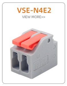 N4E2 2 broches 2 fils 2 ports One in One Out 1 in 1 Out 250V 32A 10mm Push-in Easy Operation Splicing Wire Connector - Product Image 2