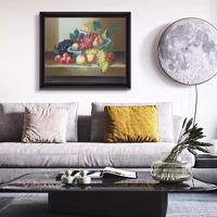 Peinture à l'huile réaliste contemporaine, impressionniste, peinte à la main, sur toile de coton et de lin de haute qualité, durable, nature morte