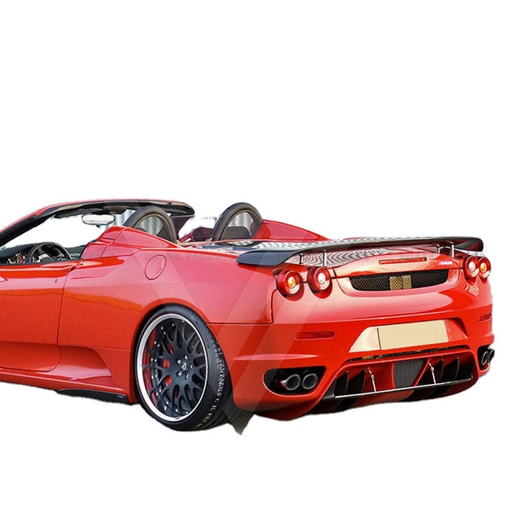 フェラーリ　F430 社外　リアウイングハーマンタイプ　赤 フェラーリ F430 用 HMスタイル カーボンファイバーリアウイング