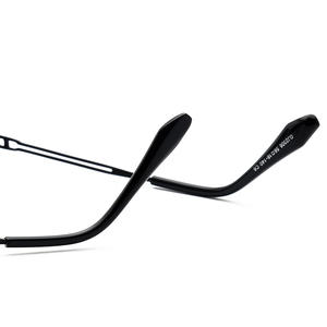 Lunettes de soleil pilote grises unisexes, monture intégrale, verres TAC, protection UV400, modèle 2306 - Product Image 4