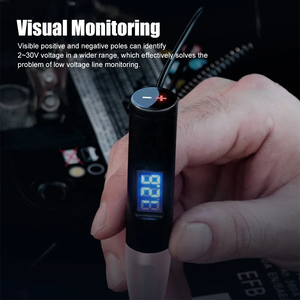 Car Trunk Voltage <span class=keywords><strong>Circuit</strong></span> <span class=keywords><strong>Tester</strong></span> Stift LED Digital anzeige Power Probe Spannungs detektor Autore paratur Wartung Diagnose werkzeug - Product Image 3