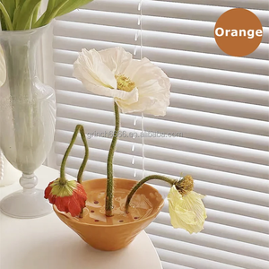 Céramique Fleur Grenouille Bol Arrangement De Fleurs <span class=keywords><strong>Japonais</strong></span> <span class=keywords><strong>Ikebana</strong></span> <span class=keywords><strong>Vase</strong></span> Vintage Fleur <span class=keywords><strong>Vase</strong></span> Titulaire En Céramique <span class=keywords><strong>Ikebana</strong></span> <span class=keywords><strong>Vase</strong></span> - Product Image 2