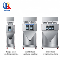 Halbautomat ische Vibrations waage für Granulat Bohnen Nüsse Tee Gewürze Pulver Beutel Verpackung für chemische Anwendungen