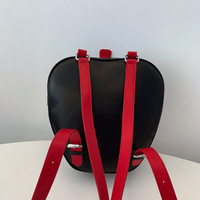 Moda novedad diseño único de Apple Ita mochila personalizada ventana transparente mostrar Pin pantalla Ita bolsas niñas Lolita mochila