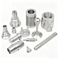 Kit de quincaillerie industrielle en laiton usiné CNC certifié ISO avec broches usinées sur mesure et brides tournées de précision
