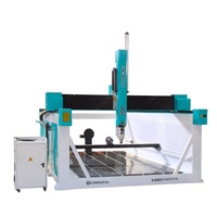 Haute axe Z CNC 4 axes routeur bateau coque mousse fibre de verre moule sculpture
