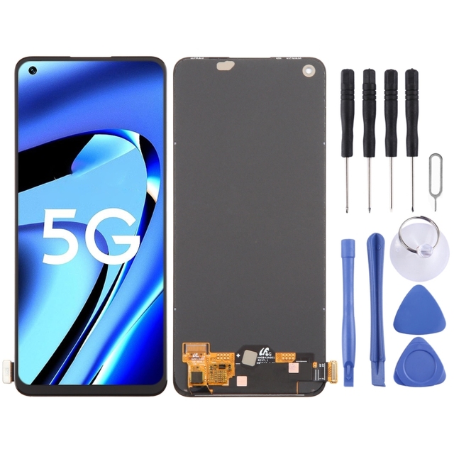 100% test for Realme Narzo 50 Pro Original AMOLED LCD Screen with Digitizer Full Assembly