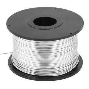 BWG16 BWG20 BWG21 Fencing Wire Galvanized Low Carbon Steel Galvanized Wire For Binding And Mesh